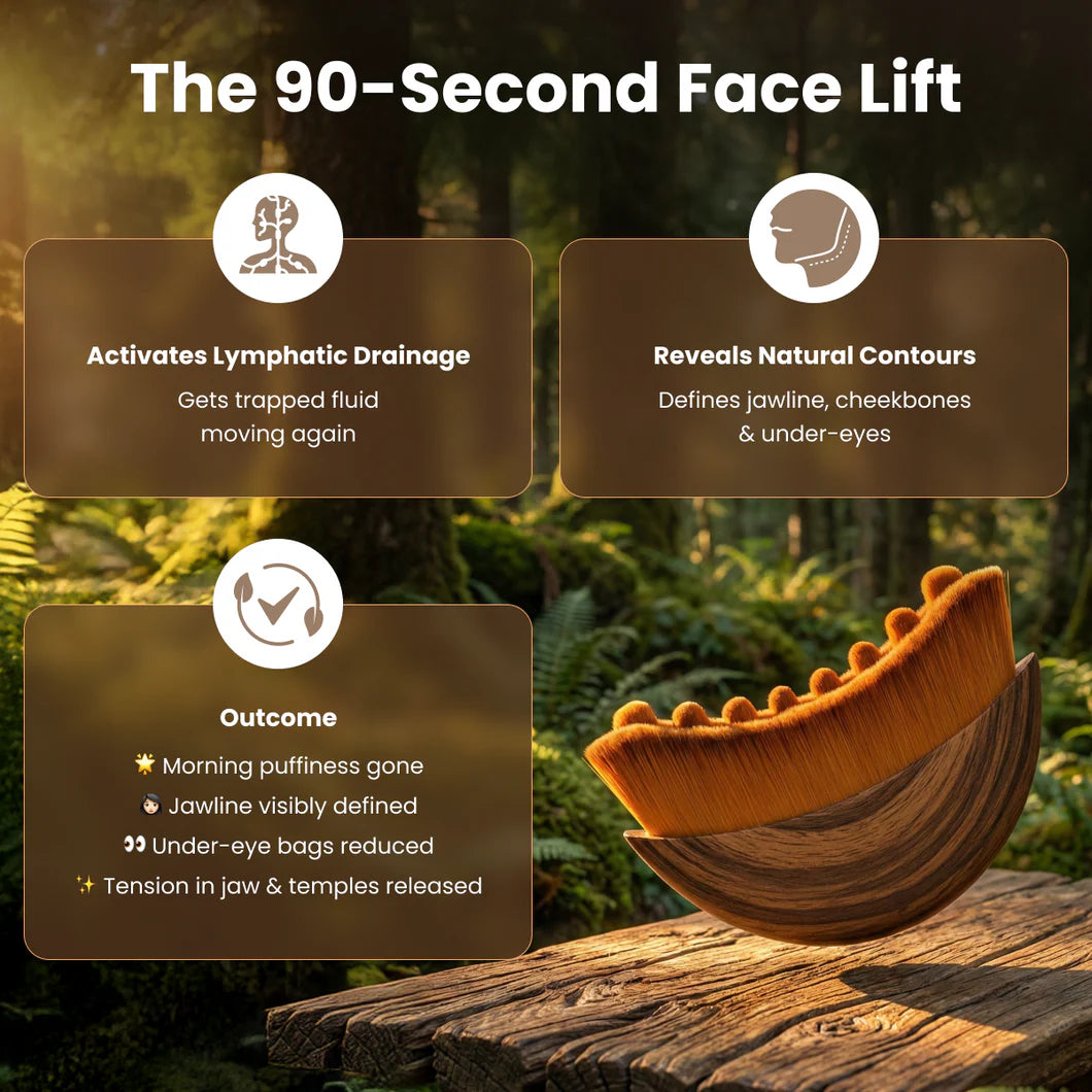 Sculpting Face Brush — Depuff & Define Your Face in 5 Minutes