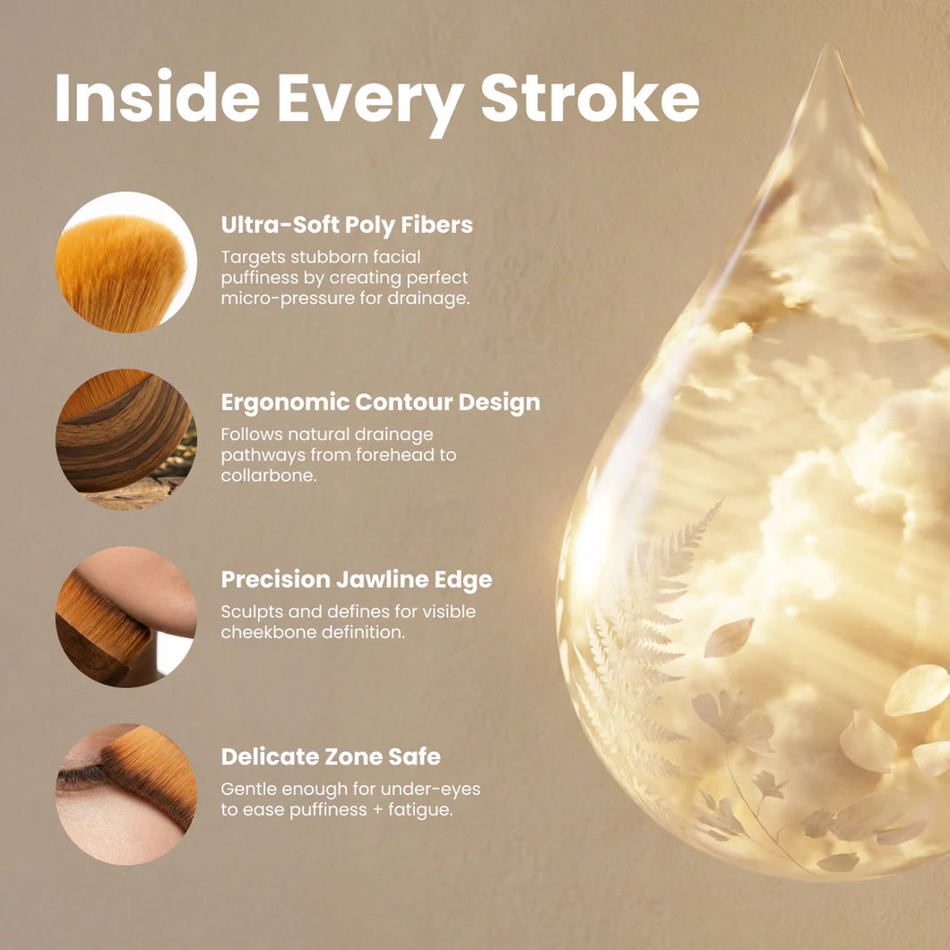 Sculpting Face Brush — Depuff & Define Your Face in 5 Minutes