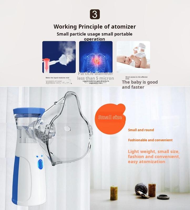 Whisper-Quiet Portable Nebulizer