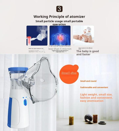 Whisper-Quiet Portable Nebulizer